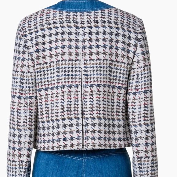 Akris Punto Houndstooth Jacquard Jacket New size 10 - Picture 5 of 10